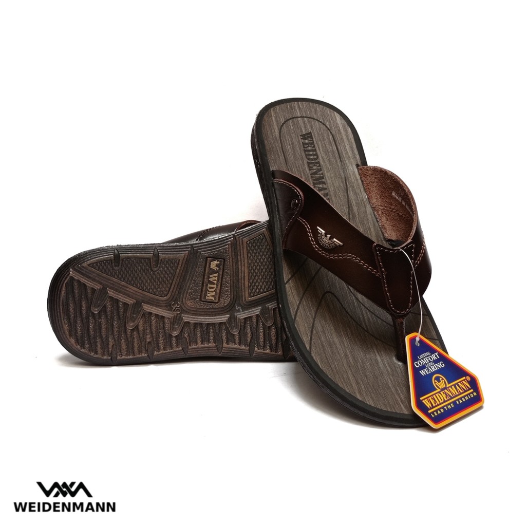 [COD] Sandal Kulit Asli Weidenmann Terbaru Original (Weidenmann YB-001) | Sandal Kulit Kasual Lebara
