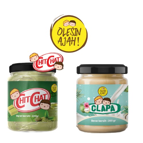 

Promo OlesinAjah Selai Chit Chat + Selai Clapa 200Gr