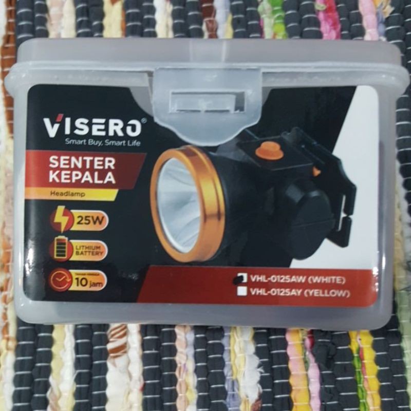Senter kepala visero vhl 0125hw