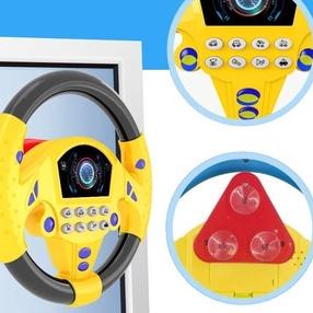 Bagus Dipakai.. Mainan setir Stir Stiran mobil Steering Wheel hadiah kado ULTAH anak laki cowok BISA
