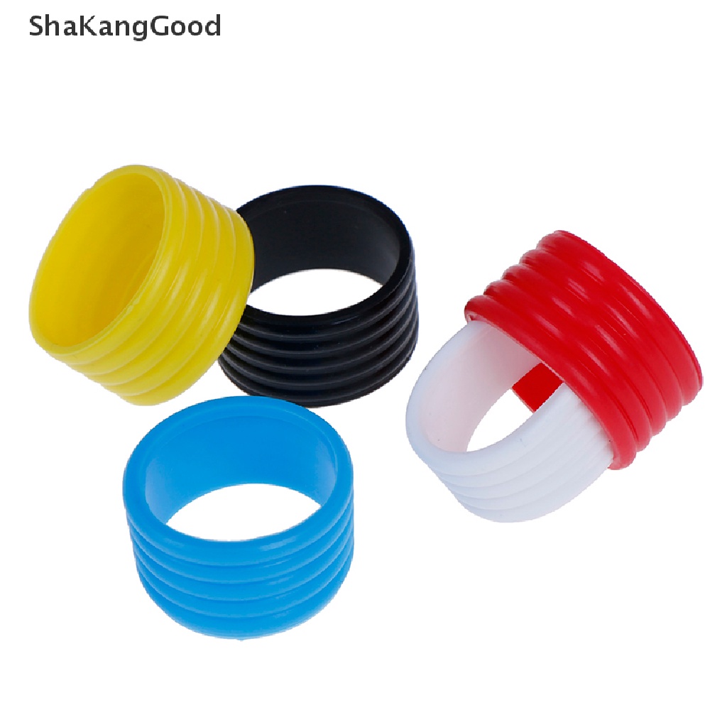 Skid 4pcs Ring Karet Stretch Untuk Grip Raket Tenis