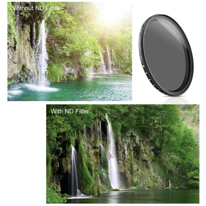 K&amp;F CONCEPT 52mm 52 mm ND2-400 SLIM Fader Variable ND Filter ND2-400 ND2 - ND400 - SKU 1.027.0093 - KF01.1107