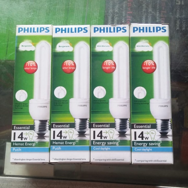 Lampu philips essential 14 Watt