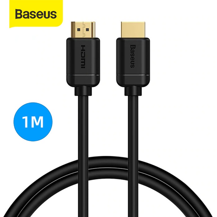 Baseus Kabel HDMI to HDMI 4K HD TO 4K HD Adapter Cable Kabel HDR 1M