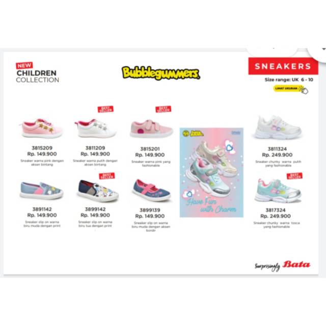 Sepatu anak perempuan by BATA