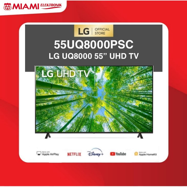 2022 LG 55UQ8000PSC / 55UQ8000 4K Smart UHD TV ThinQ AI 55 Inch