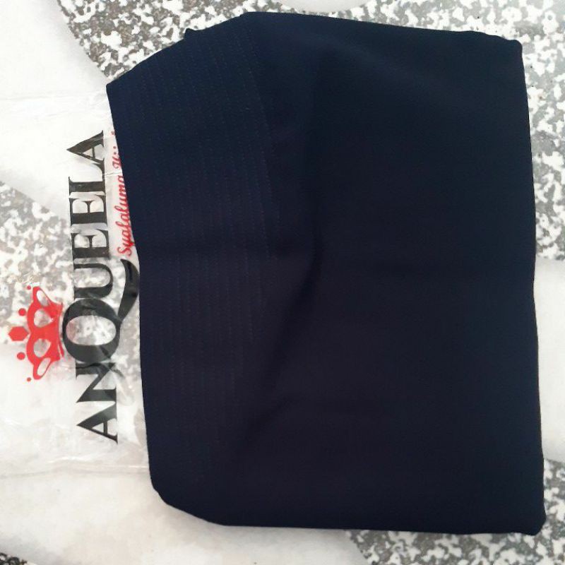 (Termurah!bisa COD) Khimar syalum /syafaluma anqueela cerutty dua layer-Navy