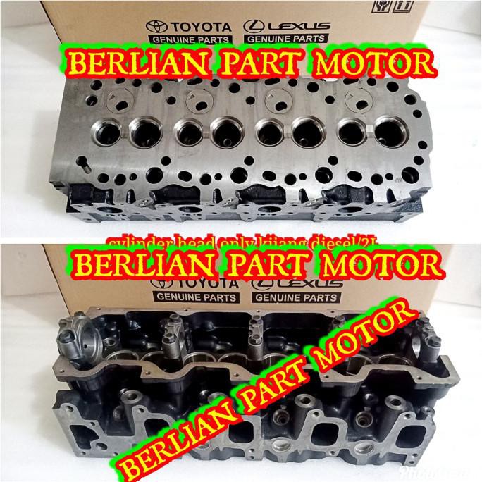 cylinder head kijang diesel 2L original