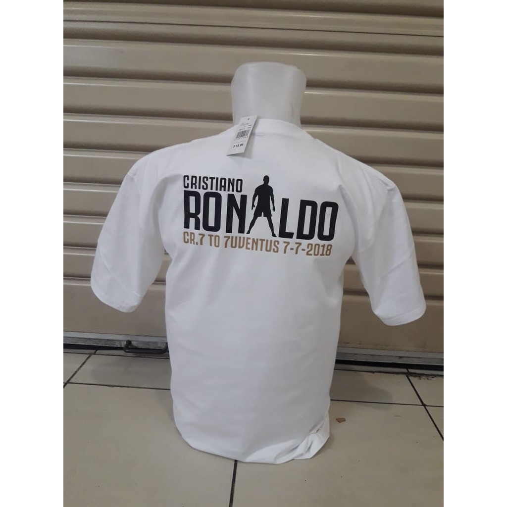 KAOS baju COMBED 30S DISTRO JUVENTUS JUVE RONALDO CR7 my7h