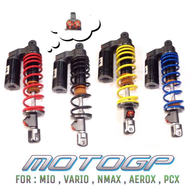 Shock belakang tabung atas motogp untuk MODEL WP ,AEROX,NMAX,PCX