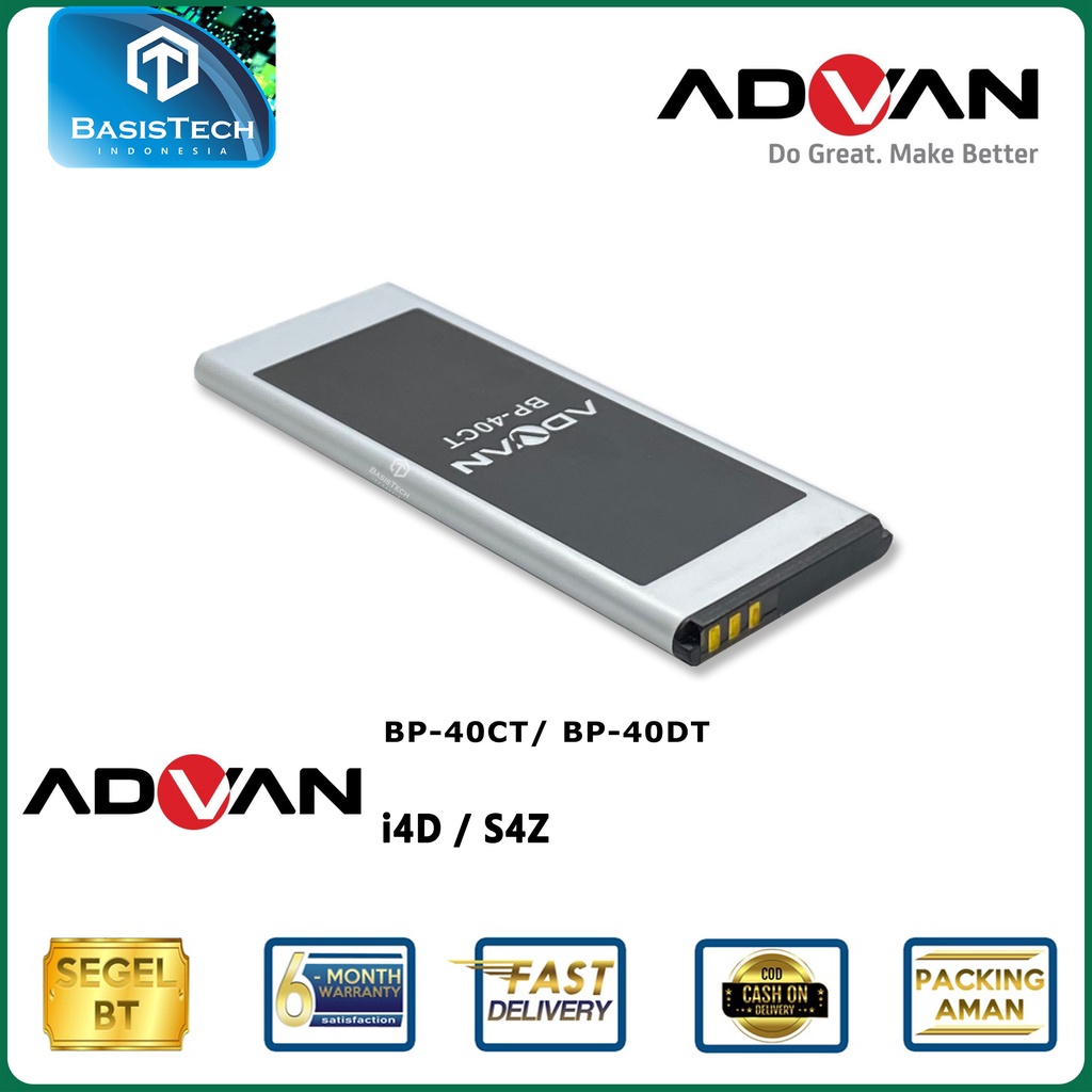 BATERAI ADVAN I4D S4Z BP-40CT BP-40DT - ORI99 GOOD QUALITY