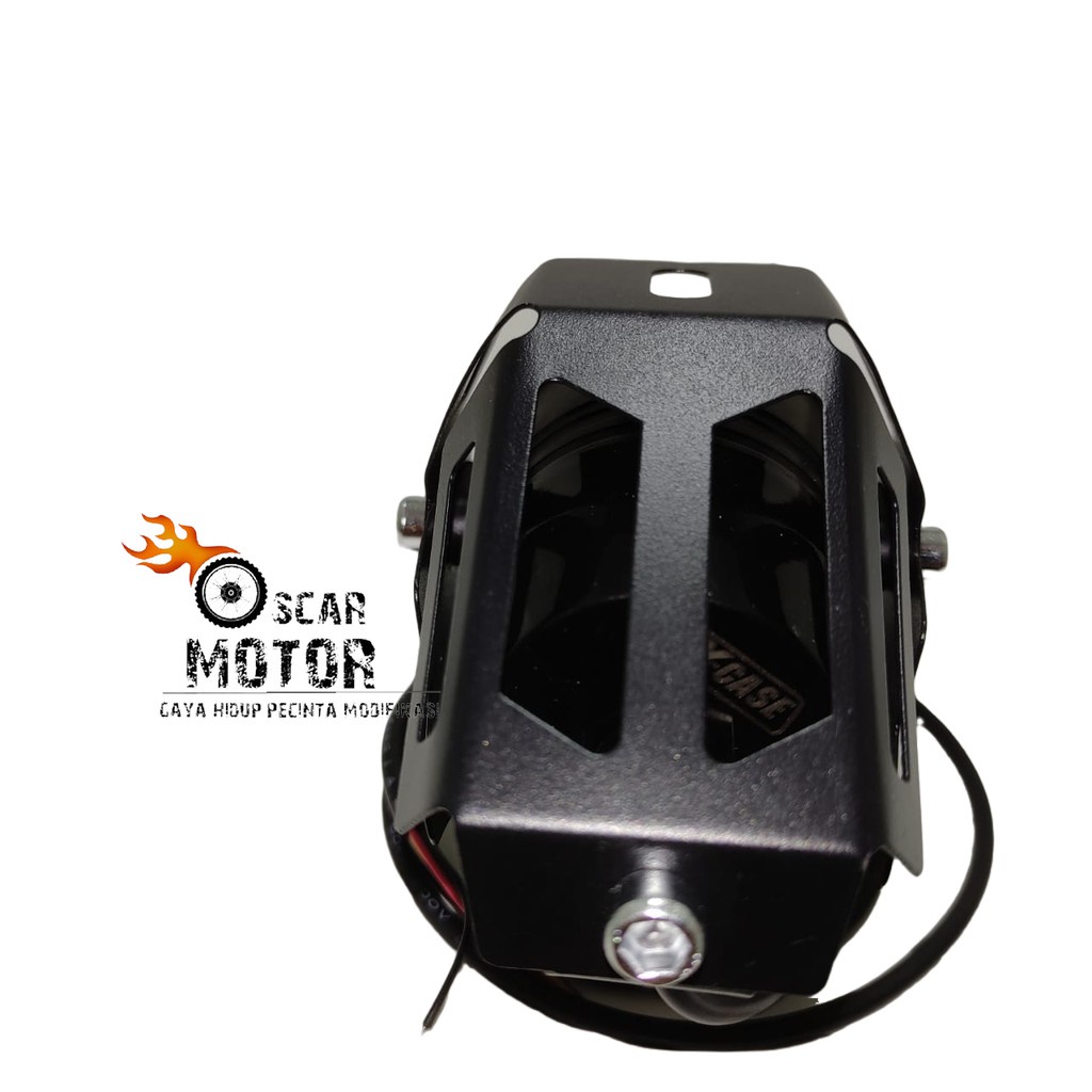 LAMPU TEMBAK LED U7 DAYMAKER CREE 4D LENSA TRANSFORMER SINAR PROJIE SOROT PROJECTOR HID X CASE 4537 motor