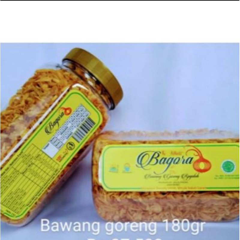 

BAWANG GORENG BAGORA 180 GRAM