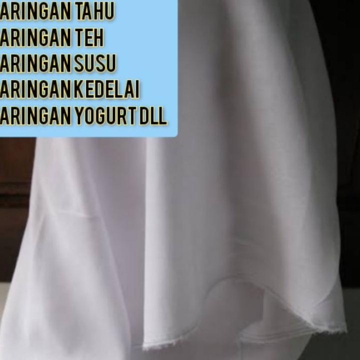 〖3.3 COD〗 Kain saringan tahu teh kedelai susu yogurt sifon by bio (0.5 meter) MEN SALE