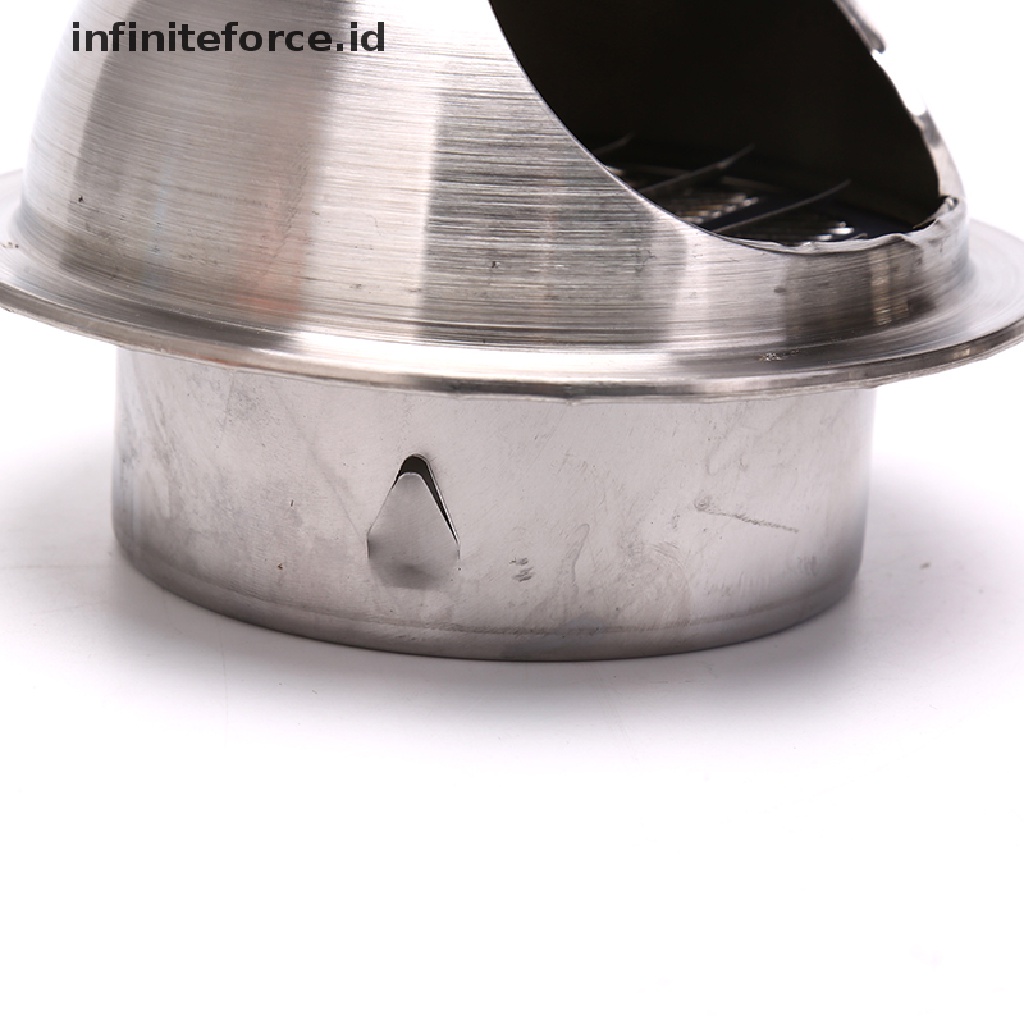 1 Pc Ventilasi Udara Bahan Stainless Steel Untuk Dinding Langit-Langit