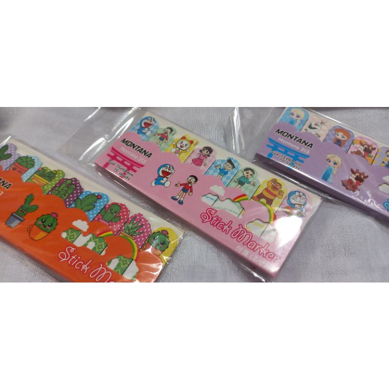 

Stick Marker Montana / Penanda Kertas Karakter