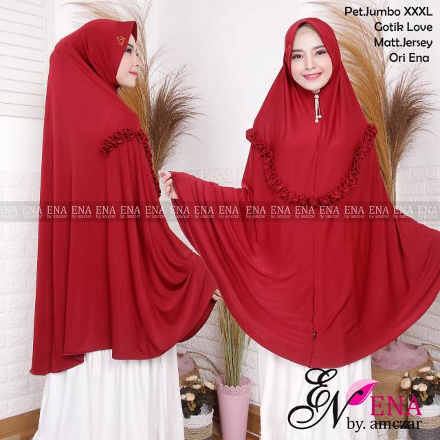 Gotic love/Jersey Premium/jumbo/grosir jilbab Maya