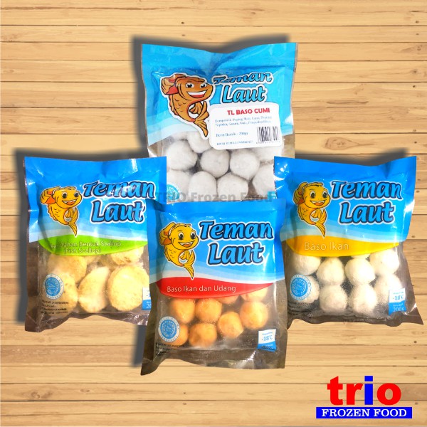 

Teman Laut Bakso Ikan, Bakso Udang, Bakso Cumi dan Scallop Seafood 200gr