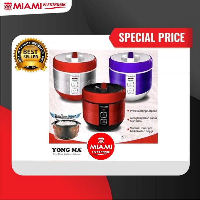 Magic Com Yong Ma SMC4023 / Rice Cooker Yong Ma SMC 4023 2LITER