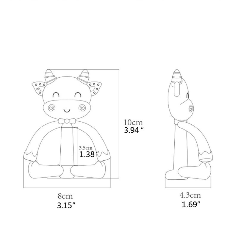 Mary Mainan Teether Silikon Food Grade BPA Free Motif Kartun Untuk Bayi