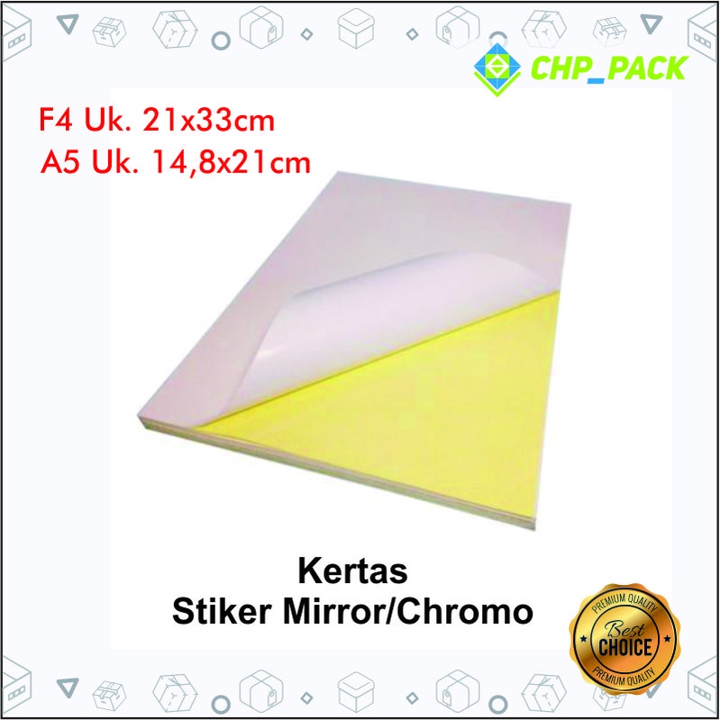 

PROMO!!! Kertas Stiker F4 (21x33cm) / Kertas Sticker F4 / Kertas Sticker Label/