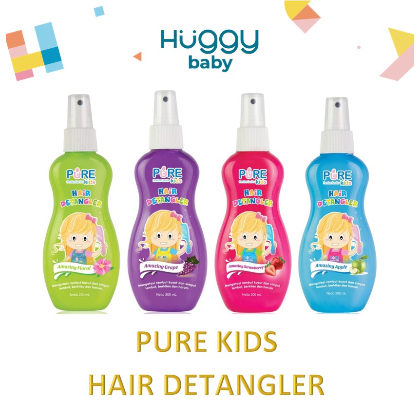 Pure Kids Hair Detangler 200ml