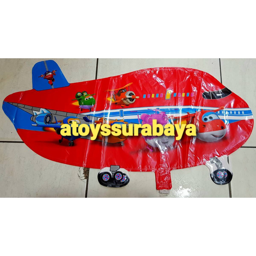 PESAWAT BIASA POLI (BALON GAS/FOIL/TERBANG/KARAKTER)