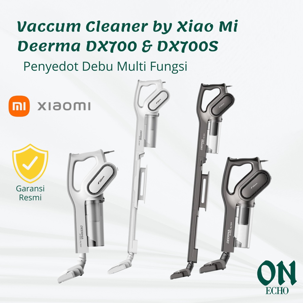 Jual Deerma Vacuum Cleaner Multifungsi DX700 DX700S, Putih dan Abuabu