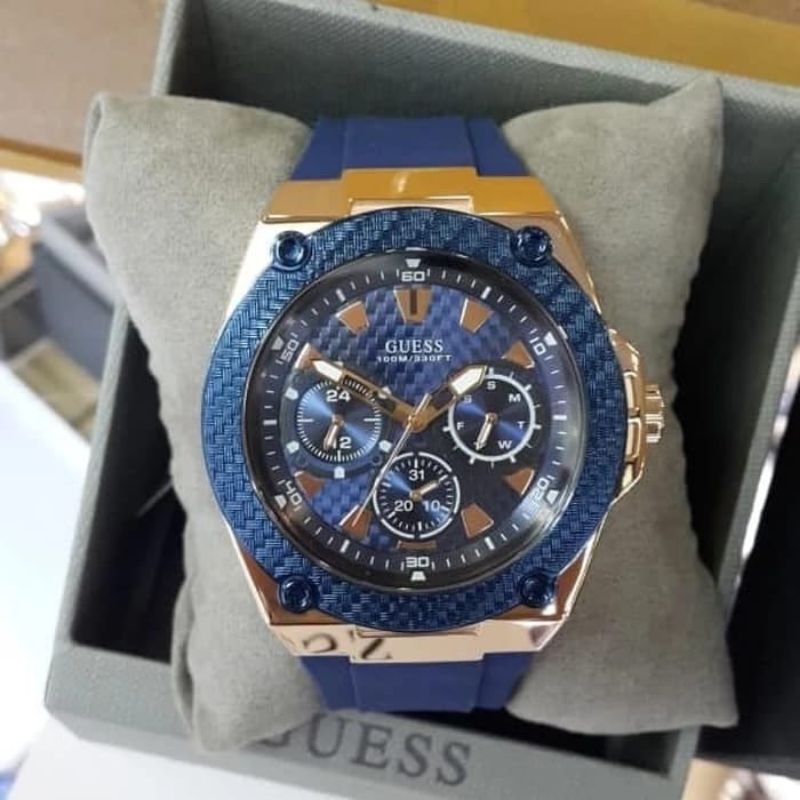 jam tangan original gues pria legacy zena W1049G2 original