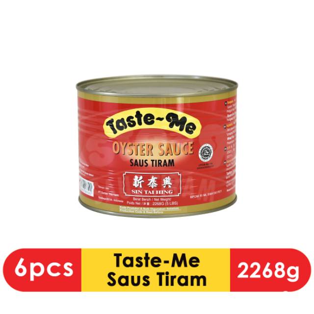 

TASTE-ME Saus Tiram [2268 g] - Multi Pack 6 pcs