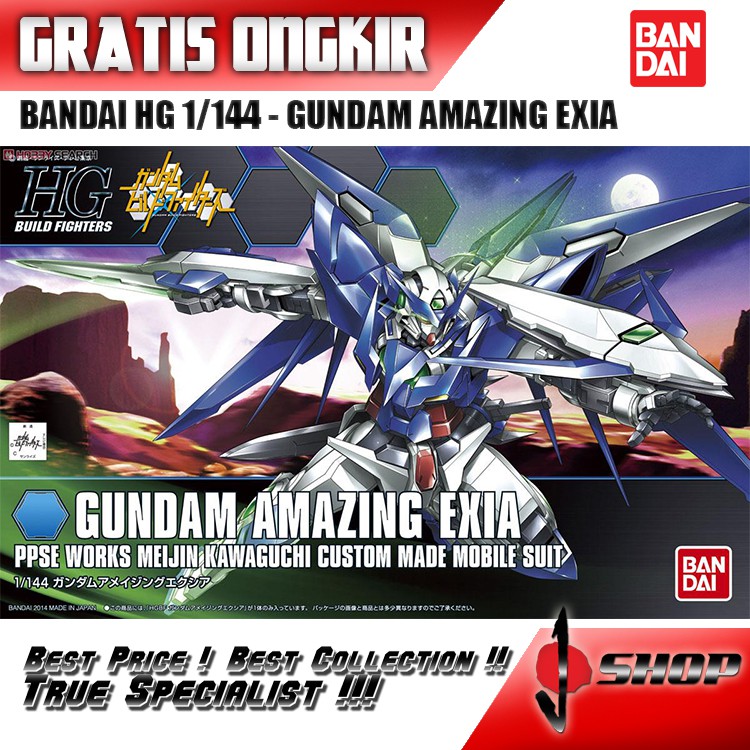 HG / HGBF 1/144 GUNDAM AMAZING EXIA