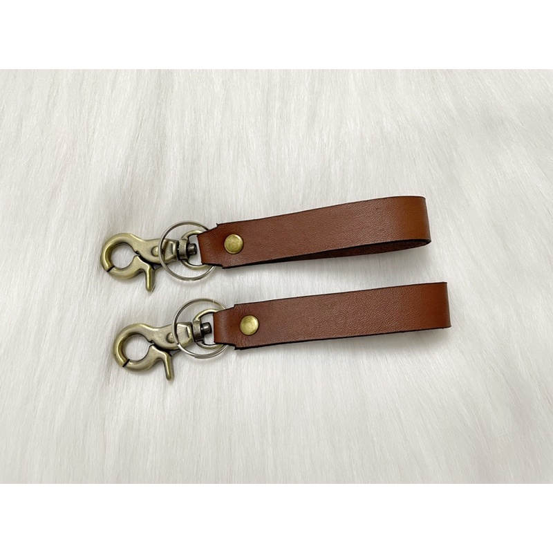 GENUINE LEATHER KEYCHAIN POLOS | GANTUNGAN KUNCI KULIT ASLI