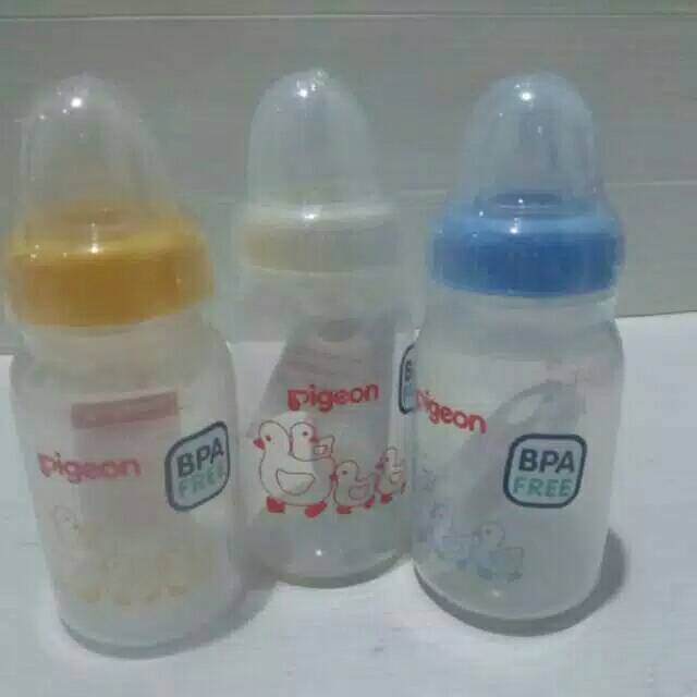 Botol Susu Pigeon Dot Silicone PP 120 Ml BPA free