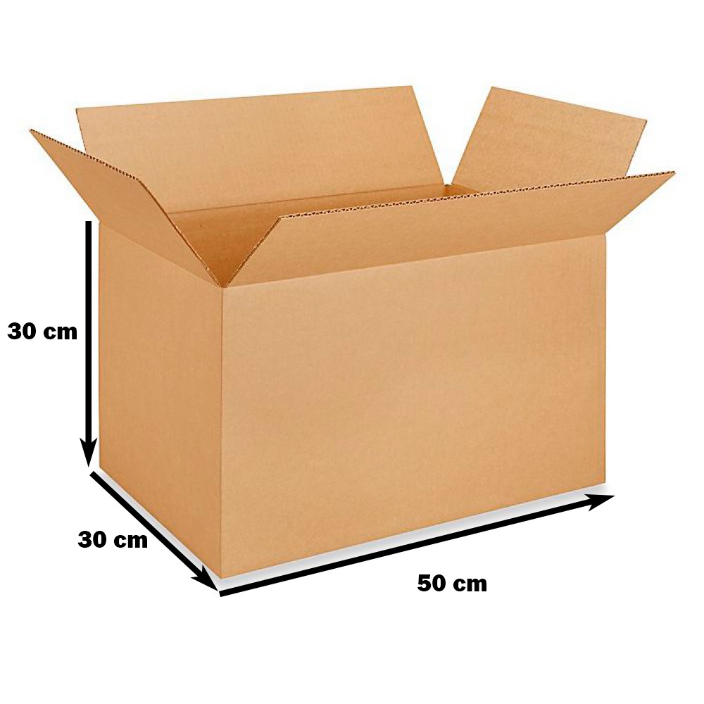 

Kardus - Polos - 50 cm x 30 cm x 30 cm - SWR