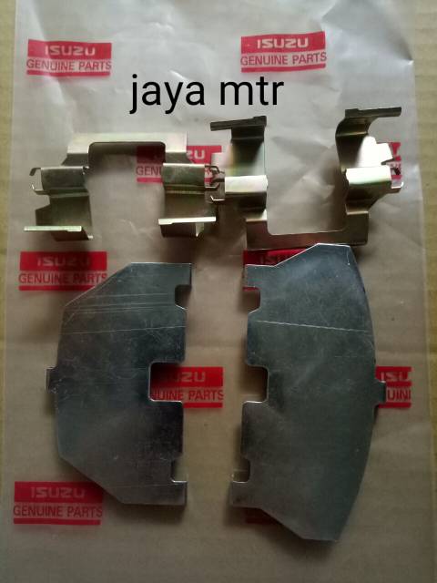 Plat / clip kampas rem depan isuzu Panther