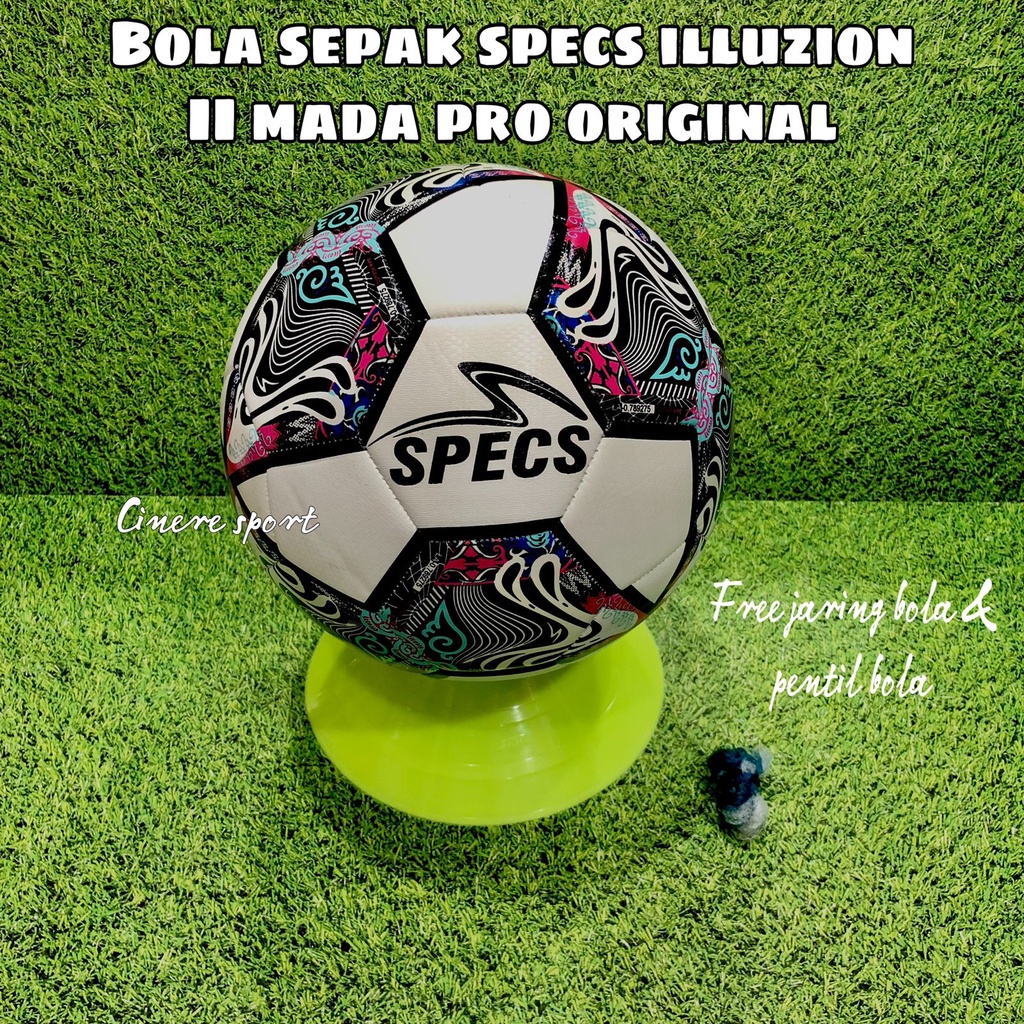 BOLA SEPAKBOLA ORIGINAL SPECS ILLUZION II MADA PRO FB COMPETITION BALL - BOLA SIZE 5 - BOLA ORIGINAL