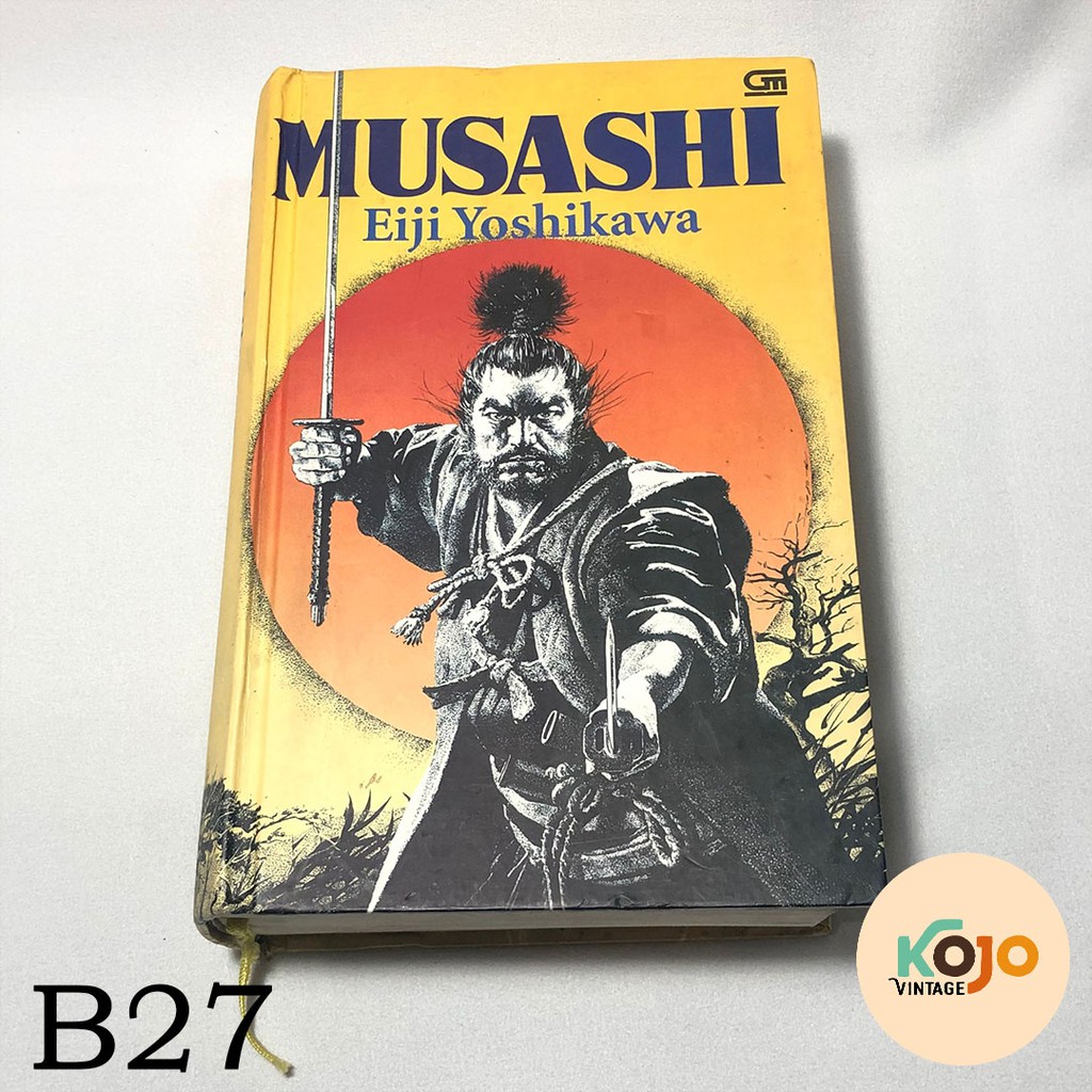 Buku Novel Musashi Eiji Yoshikawa Original ORI Hard Cover HC
