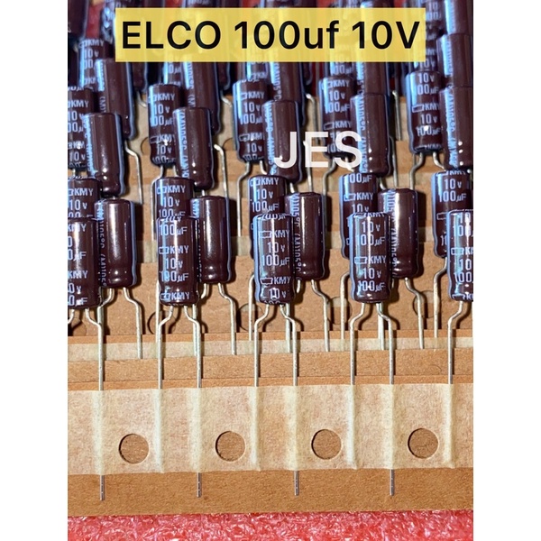 ELCO 100uf 10V RENCENG BERKUALITAS MINIM ORDER 20 PCS