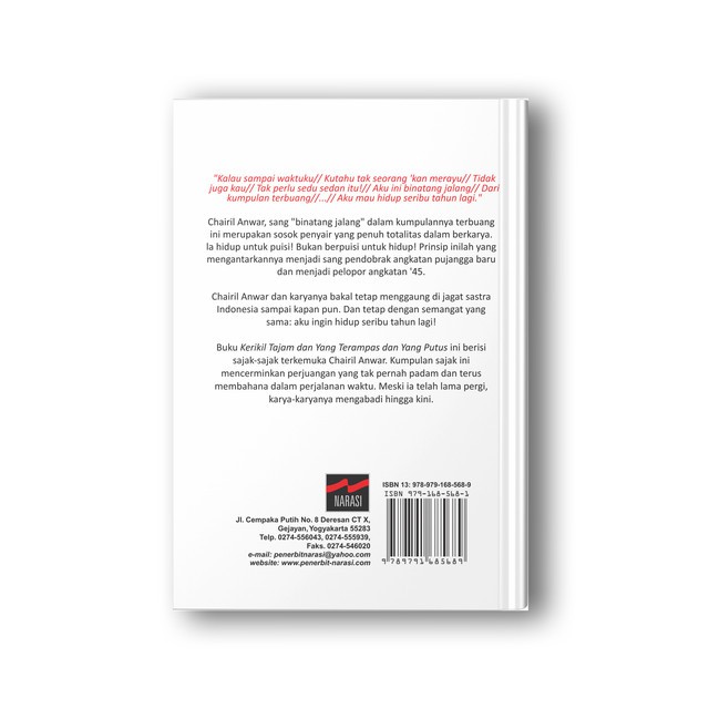 Kerikil Tajam Dan Yang Terampas Dan Yang Putus Shopee Indonesia