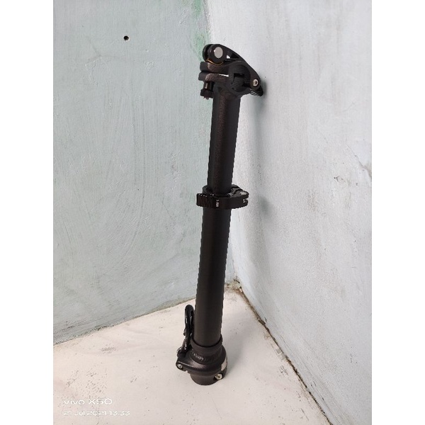 handlepost sepeda lipat model telescopic merk litepro insert 28.6 oversize