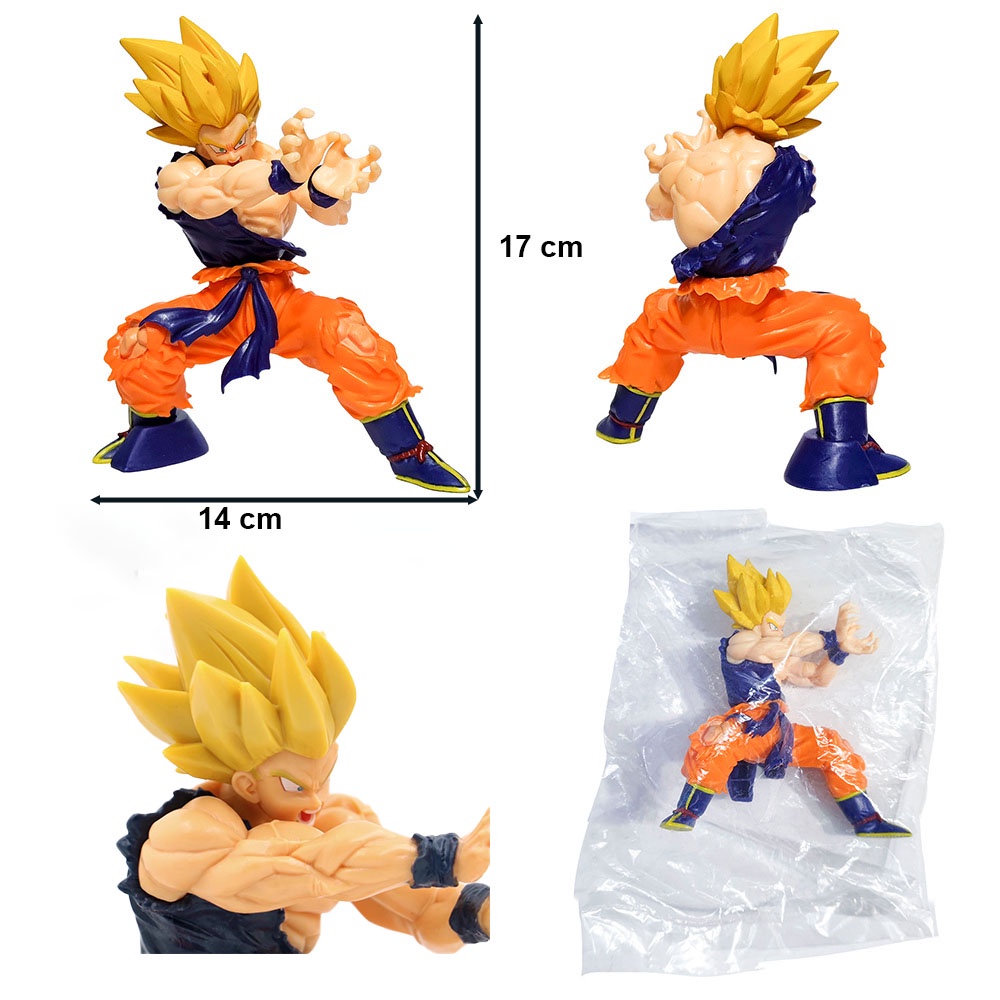 Dragon Ball 20th Anniversary Battle Damage Shockwave Son Goku Action Figure