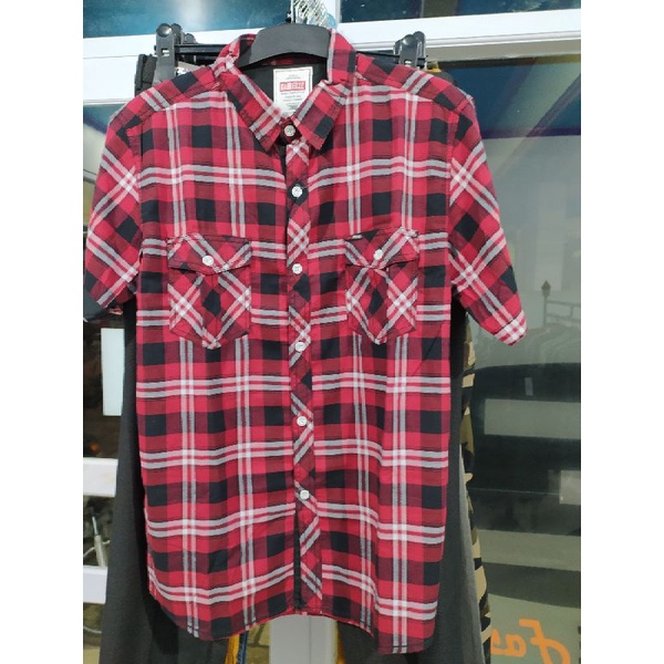 Gabrielle kemeja pria lengan pendek