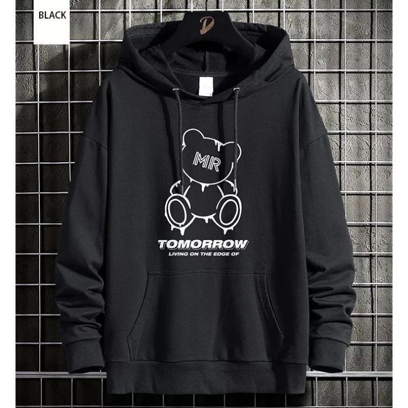 Sweater Hoodie Pria Motif MR tomorrow Yang lagi hits