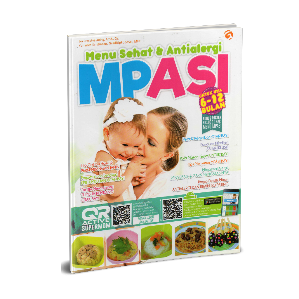 Buku Resep Mpasi Menu Sehat & Antialergi Mpasi
