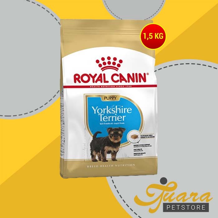 Makanan Anjing Royal Canin Yorkshire Terrier Junior 1,5 Kg