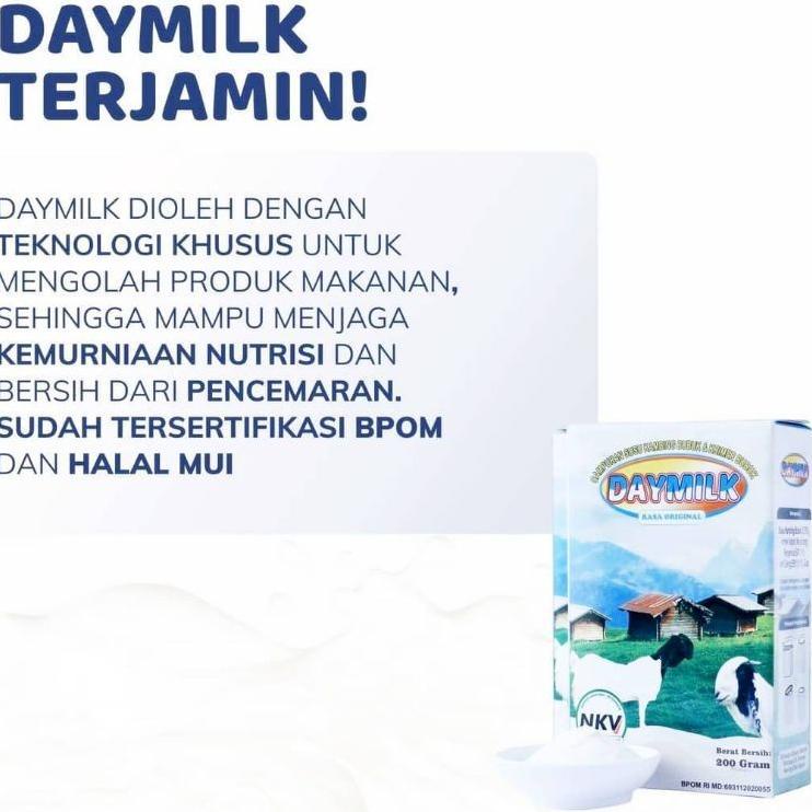 

Hot Sale - DayMilk 200gr/Box Susu Kambing Etawa Original