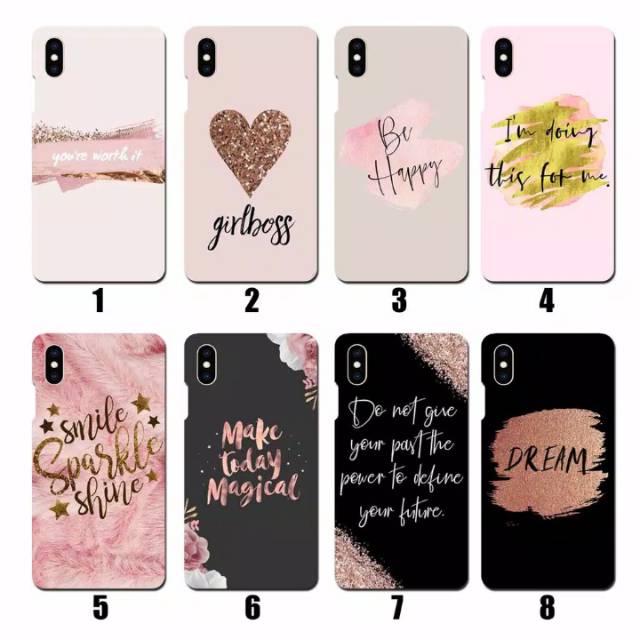 [RC 026] HARDCASE GOOD QUOTES ALL TIPE