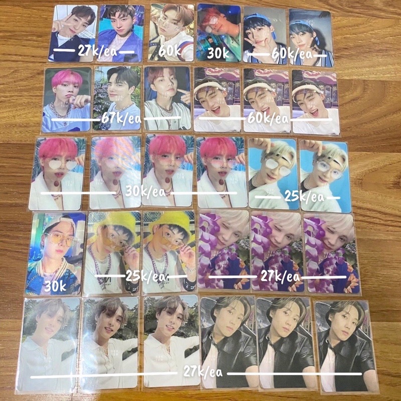 PHOTOCARD THE BOYZ THRILL-ING THRILL RIDE SANGYEON CHANGMIN Q NEE SUNWOO YOUNGHOON HAKNYEON KEVIN JA