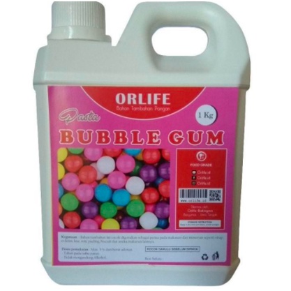 

Perisa Pasta Pink Bubblegum atau Permen Karet Merah Muda Orlife 1 kg