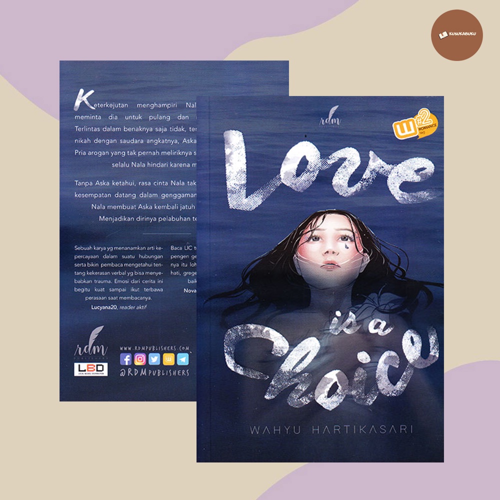 Buku Novel Love Is A Choice